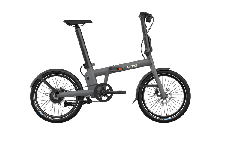 Uto elektrisches Faltrad Pro20 v2 grau