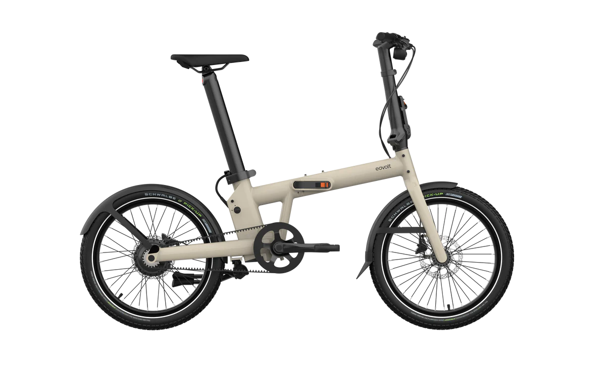 Eovolt Electric Folding Bike Nachmittag Pro 20 Taupe