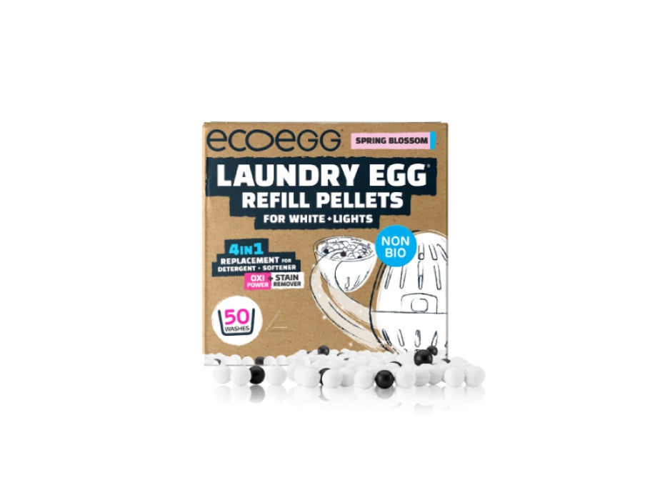 Ecoegg Nachfüllung für weiße Wachsfeder Blüte 50 Wäsche