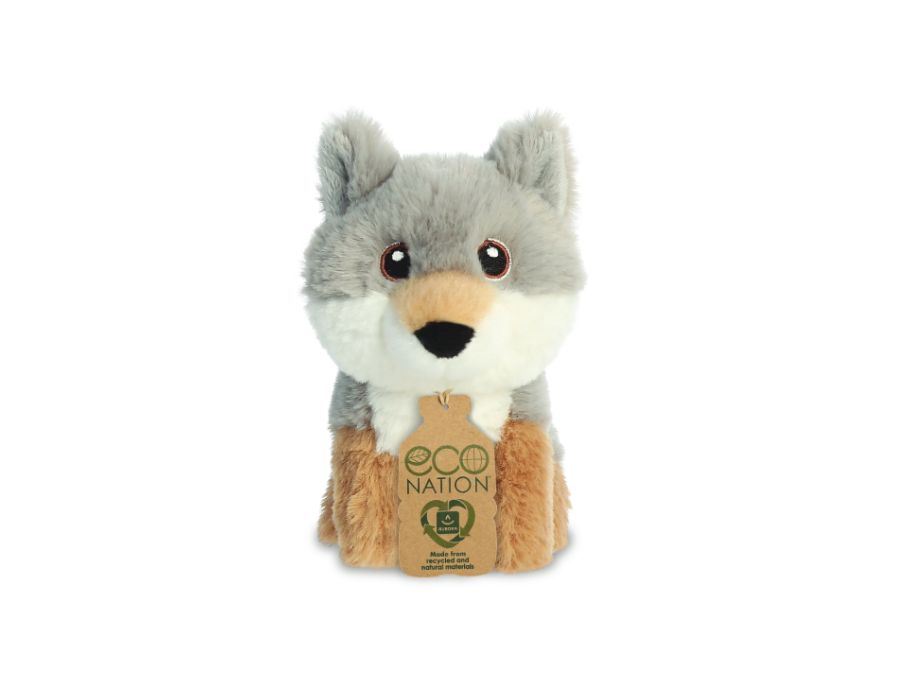 Öko -Nation Pluchen kuscheln Mini Wolf 13 cm