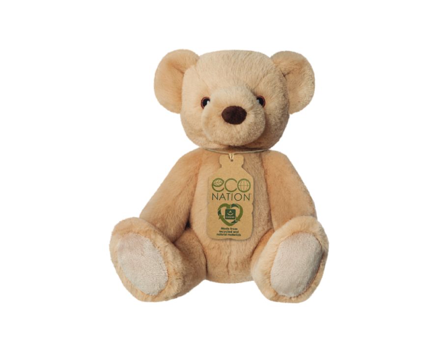 Öko -Nation Pluchen Kuschel Teddybär 22 cm