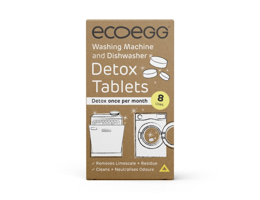 Ecoegg Reinigungstabletten für Waschmaschine und Spülmaschine – 8 Stk.