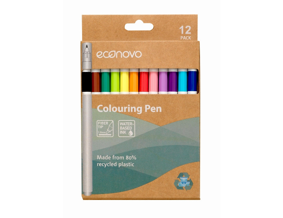 Econovo -Marker - farbig - 12 Stücke
