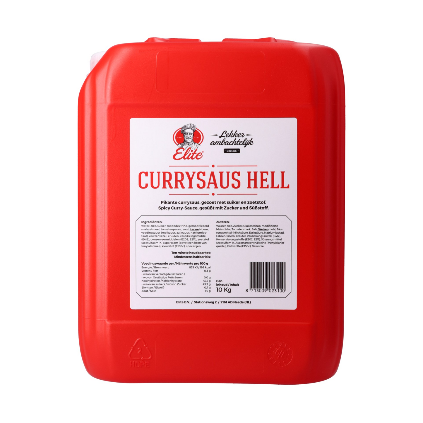 Elite Currysauce Hölle Dose (10kg)