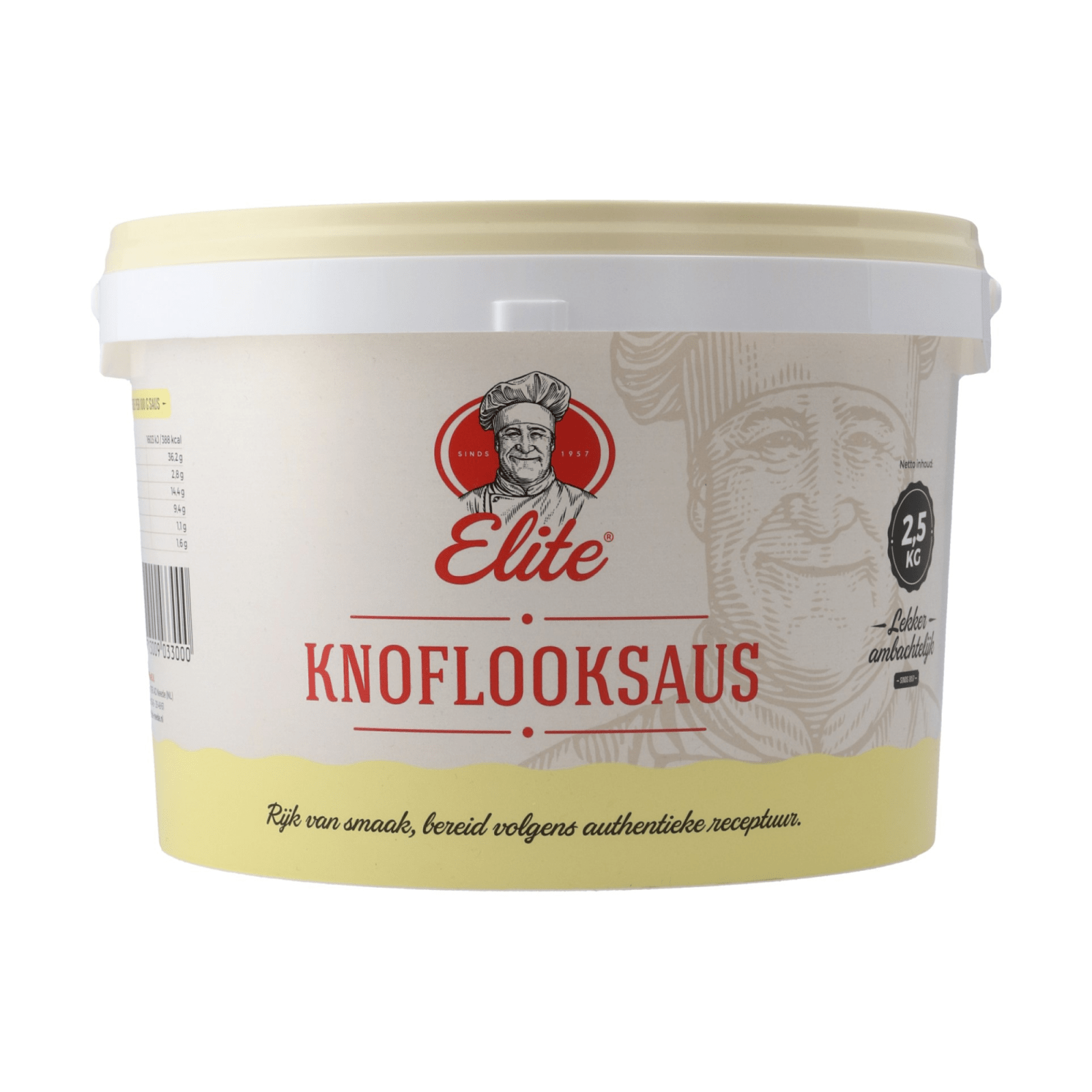 Elite-Knoblauchsauce (2,5 Kilo)