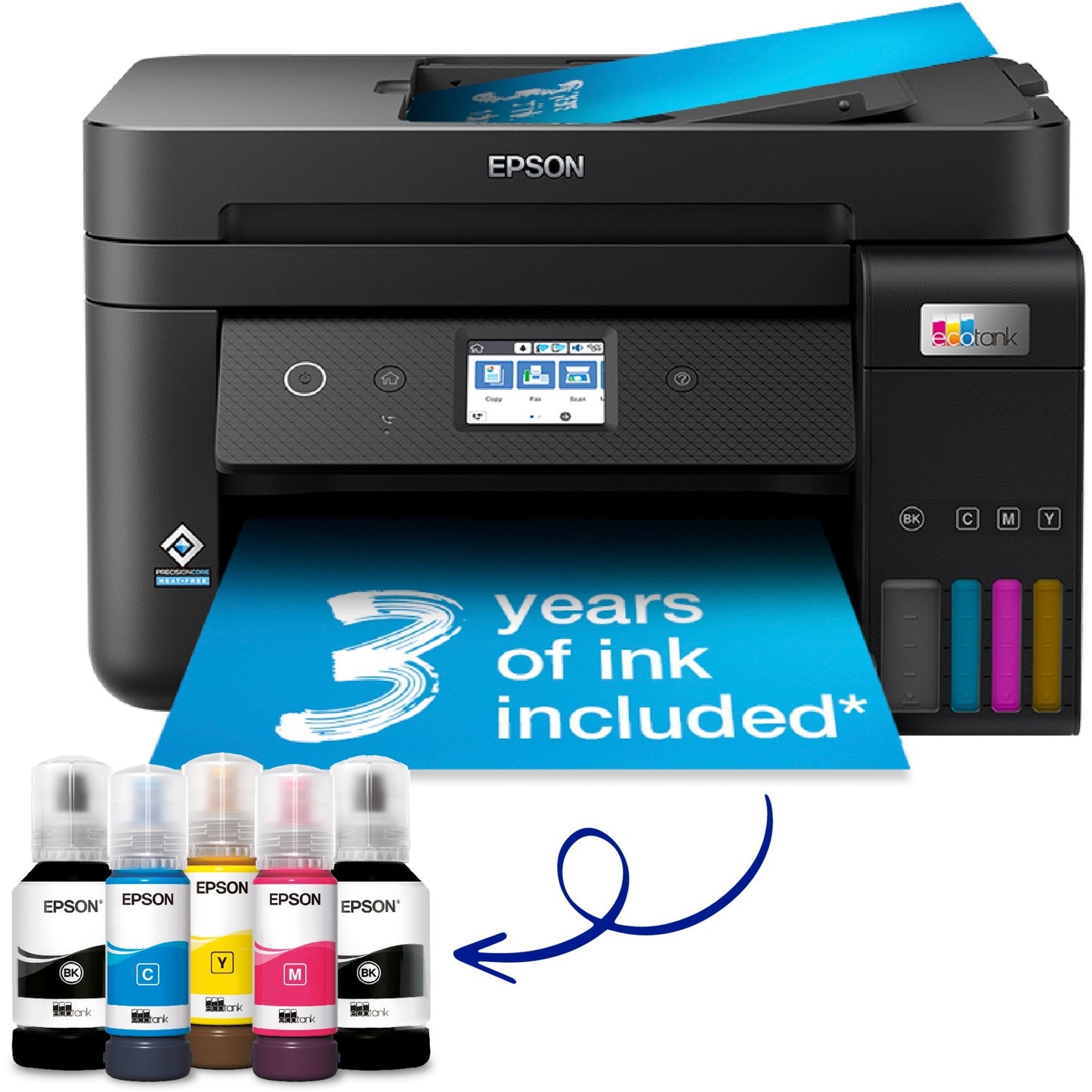 EPSON ECOTANK ET-4850 A4 Multifunktional Wi-Fi-Drucker