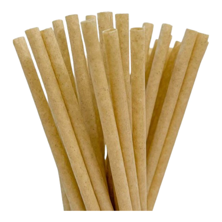 Equo Zuckerrohrstroh extra lang 6x250mm. (250 Stück)