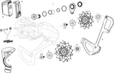 SRAM HINTERSAGE. X01 Eagle AXS 52T rot - afbeelding 1