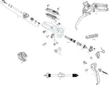 SRAM -Bremshebel Matt Black A2 - afbeelding 1