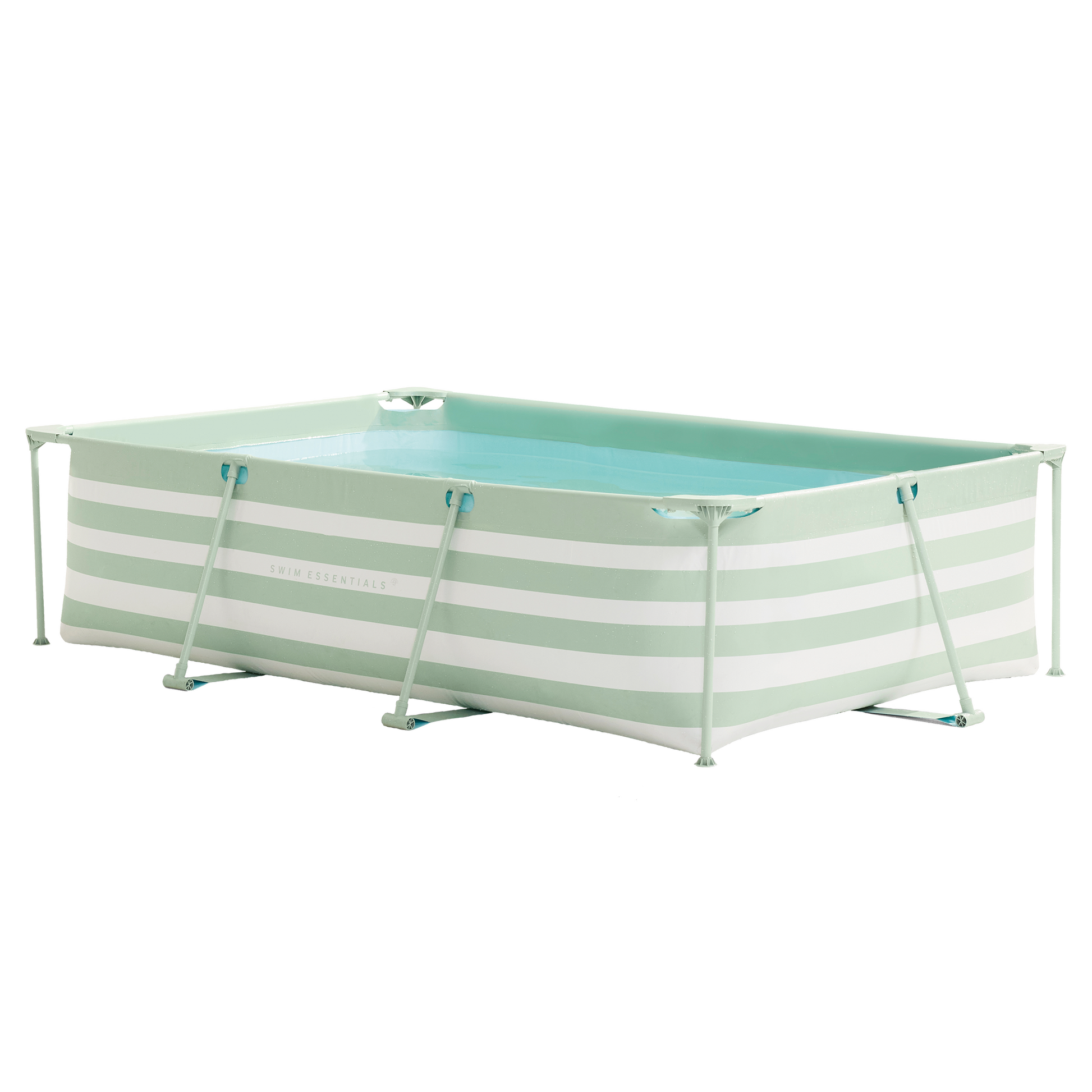 Essenz | Grüne weiße Design Schwimmbad 300x200x75 cm