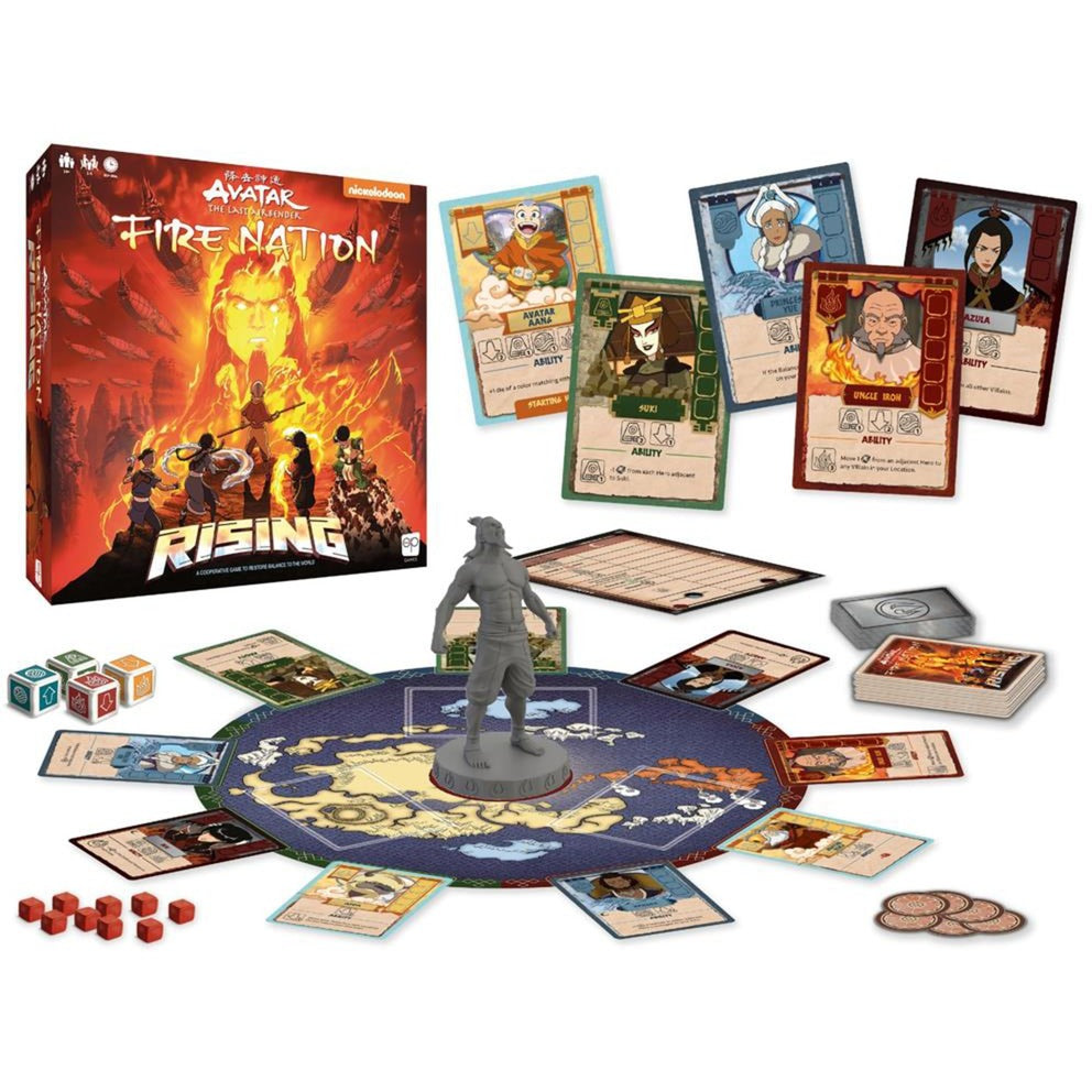 Europäischer Spieler -Netzwerk steigen Avatar The Last Airbender: Fire Nation