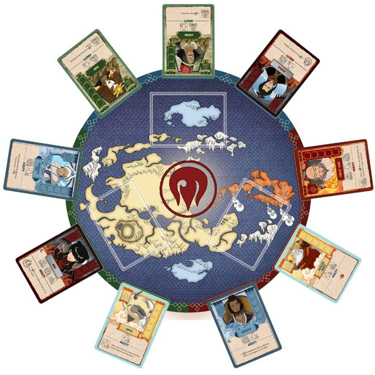 Europäischer Spieler -Netzwerk steigen Avatar The Last Airbender: Fire Nation