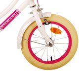 Volare Exzellente Kinderfahrrad - Mädchen - 14 Zoll - Weiß - afbeelding 5