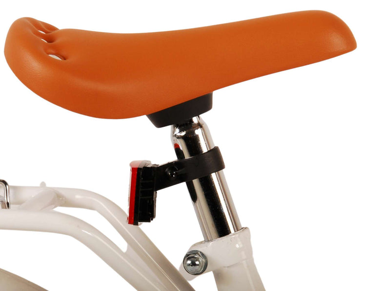 Volare Excellent Kinderfahrrad - Mädchen - 16 Zoll - Weiß - 95% versammelte