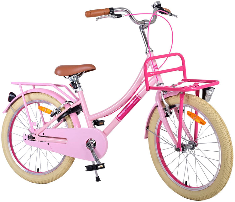 Volare Exzellente Kinderfahrrad - Mädchen - 20 Zoll - Pink - Zwei Handbremsen