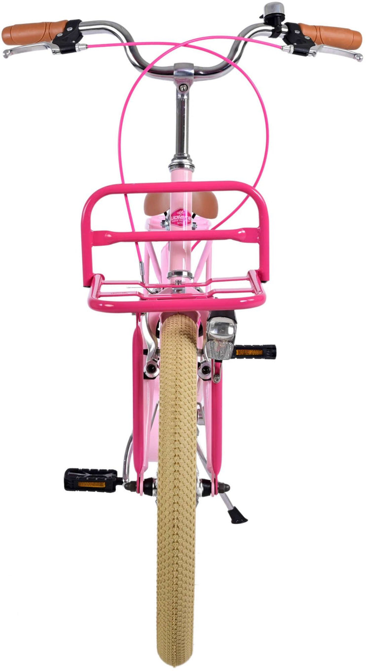 Volare Exzellente Kinderfahrrad - Mädchen - 20 Zoll - Pink - Zwei Handbremsen
