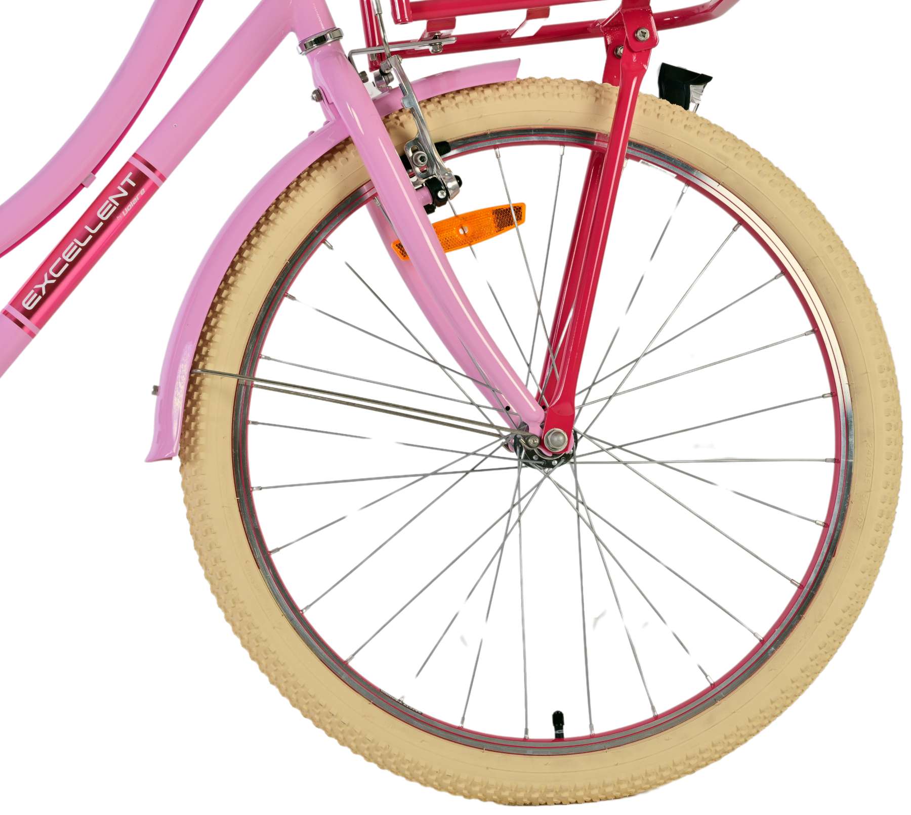 Volare Volare Children's Bike Girls 24 Zoll Pink Zwei Handbremsen