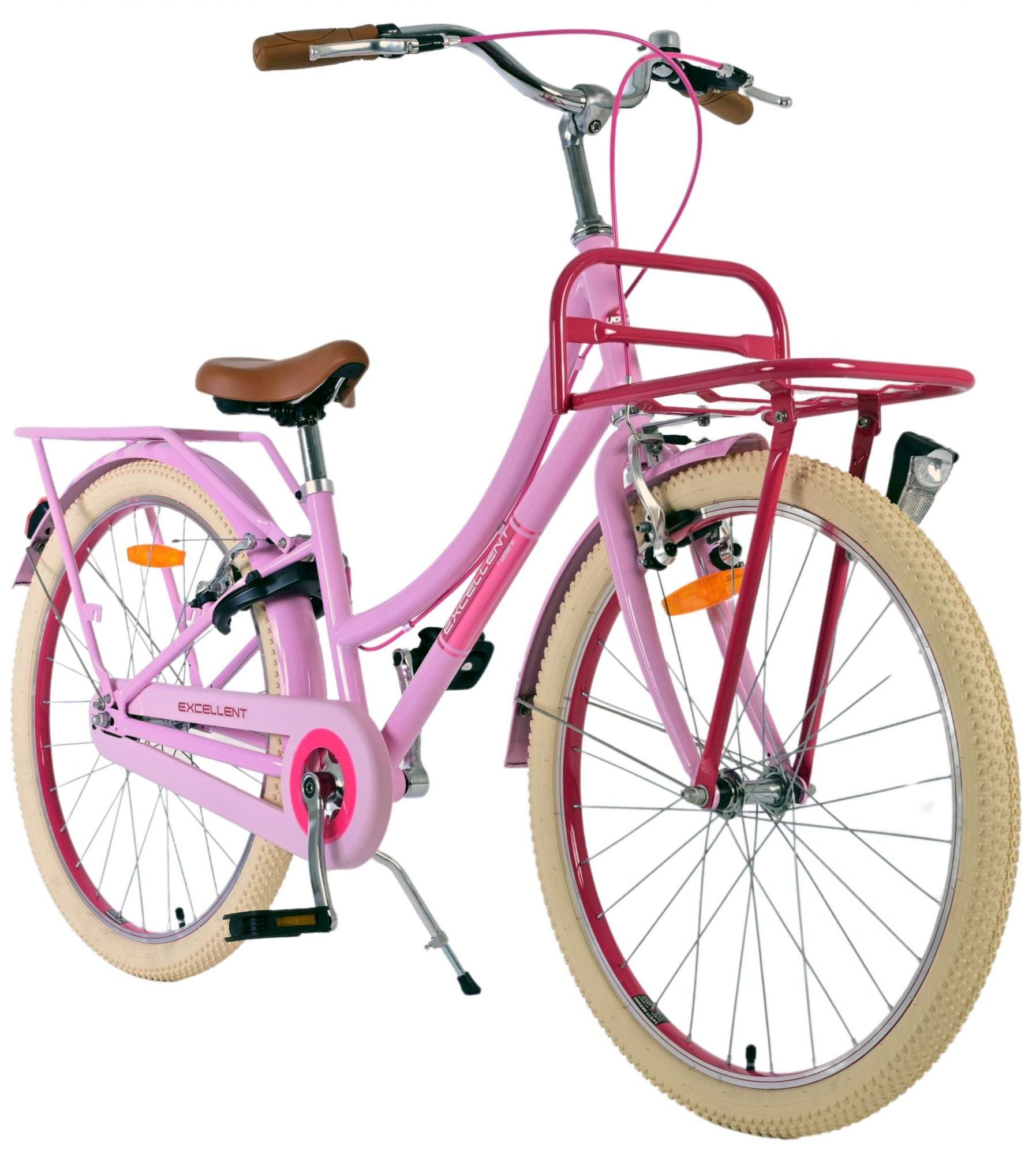 Volare Volare Children's Bike Girls 24 Zoll Pink Zwei Handbremsen