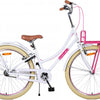 Volare Exzellente Kinderfahrrad - Mädchen - 26 Zoll - Weiß - Zwei Handbremsen