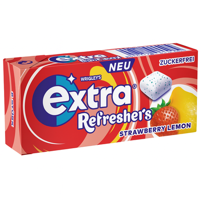 Extra erfrischende Erdbeer-Zitrone (12x 18g)