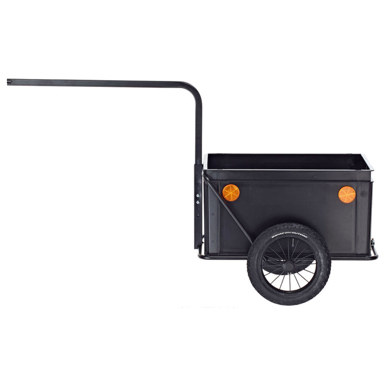 Roland Mini Boy Gepäckwagen - 60L - schwarz