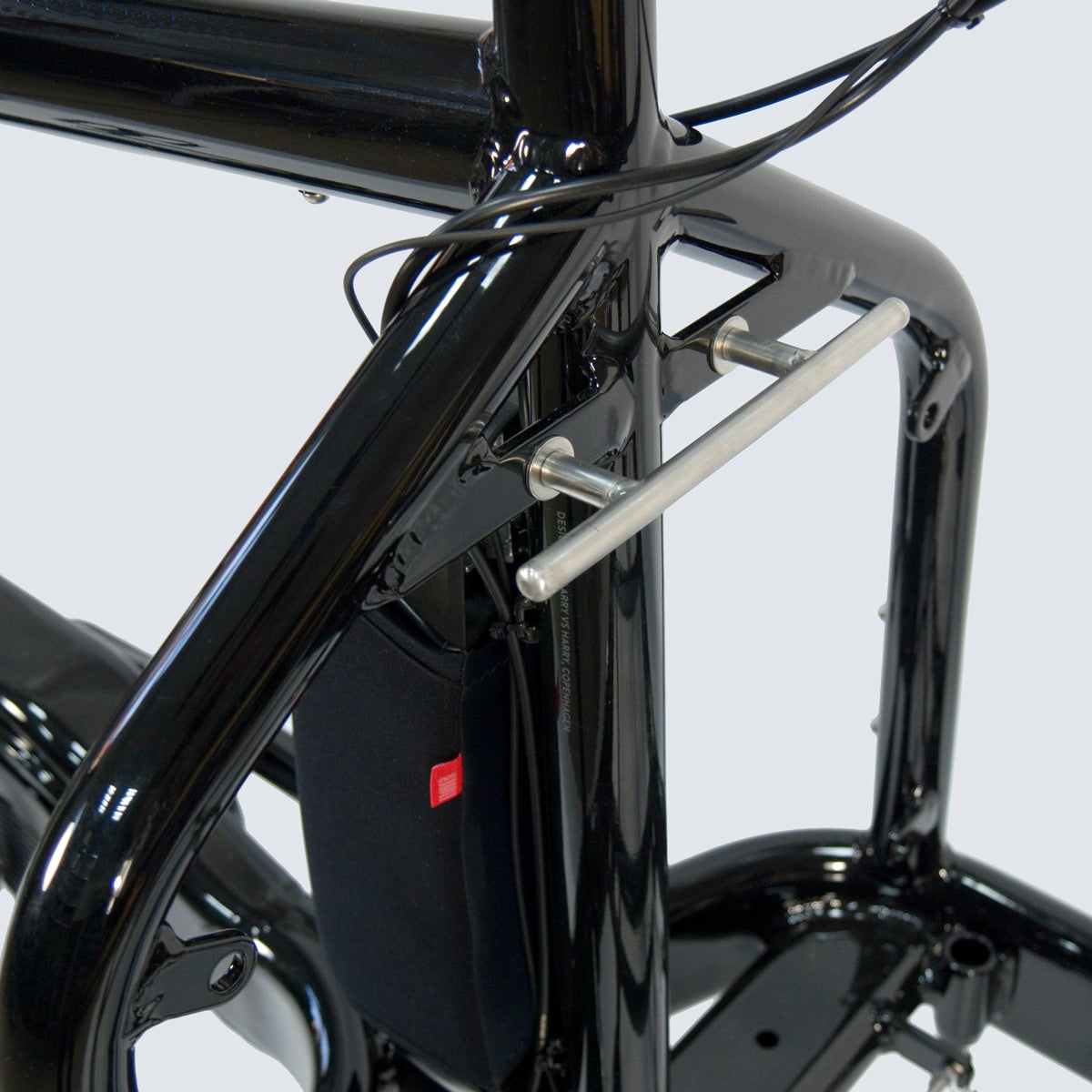 Fahrradbeutelhalter Bullitt Bar Silber
