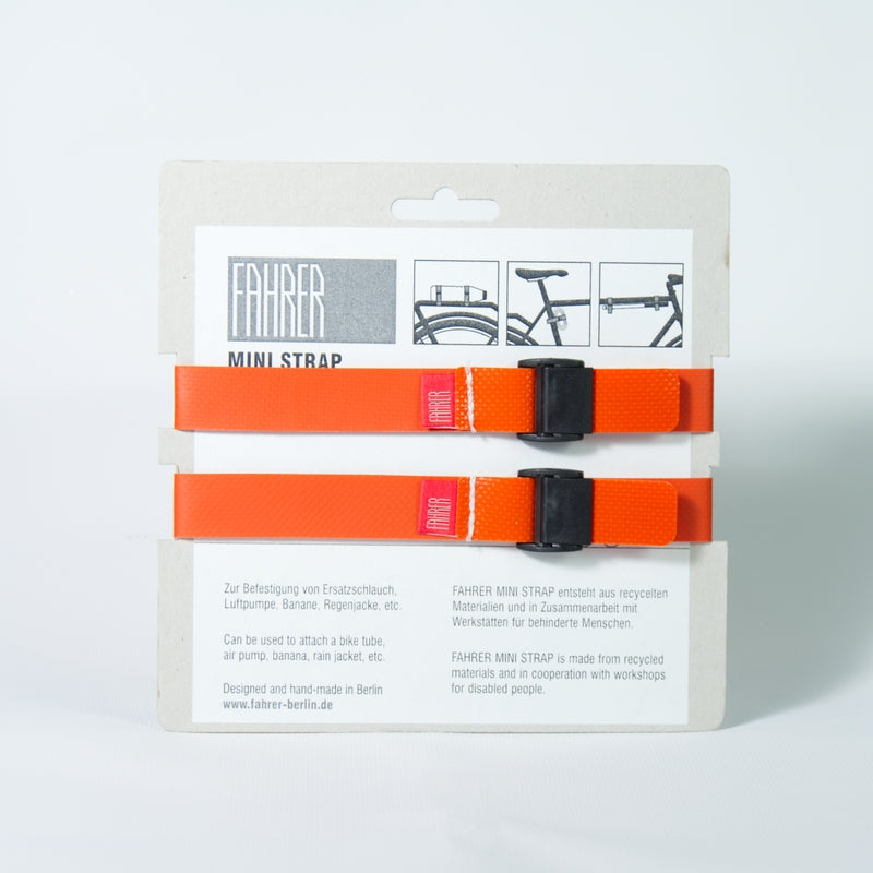 Fahrerfracht Mini -Gurt M 35x2cm Orange (2 Stücke)