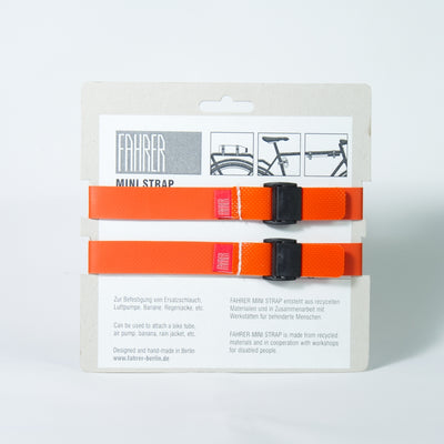 Fahrerfracht Mini -Gurt M 35x2cm Orange (2 Stücke)