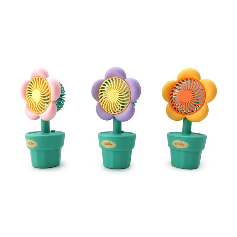 Blumentopf-Miniventilator, wiederaufladbar über USB