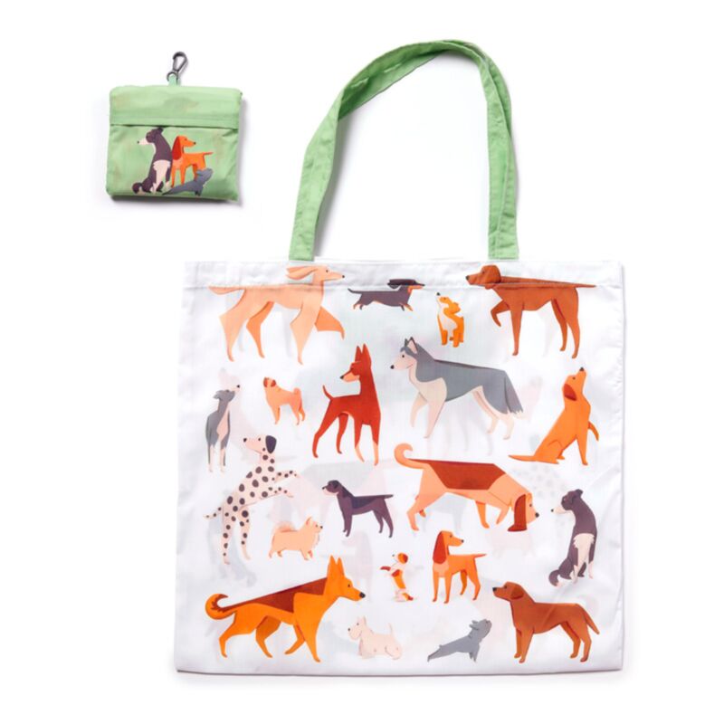 RPET faltbare Taschen Taschen Hund