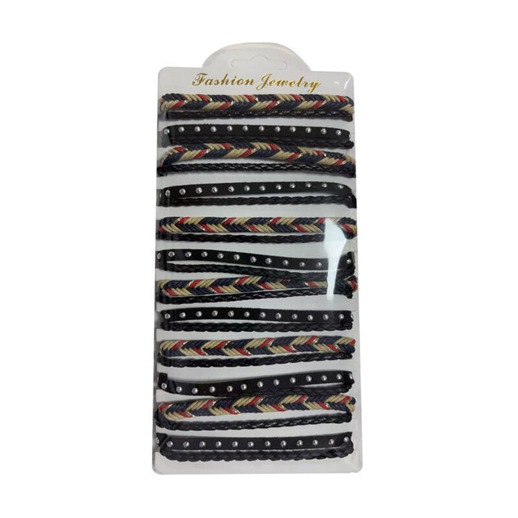 Modische Armbänder – dick geflochten gewebt