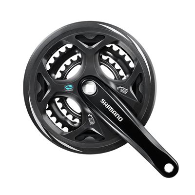 Shimano Kurbelgarnitur altus m311 7 8 Gang 48x38x28t 175mm schwarz Blister