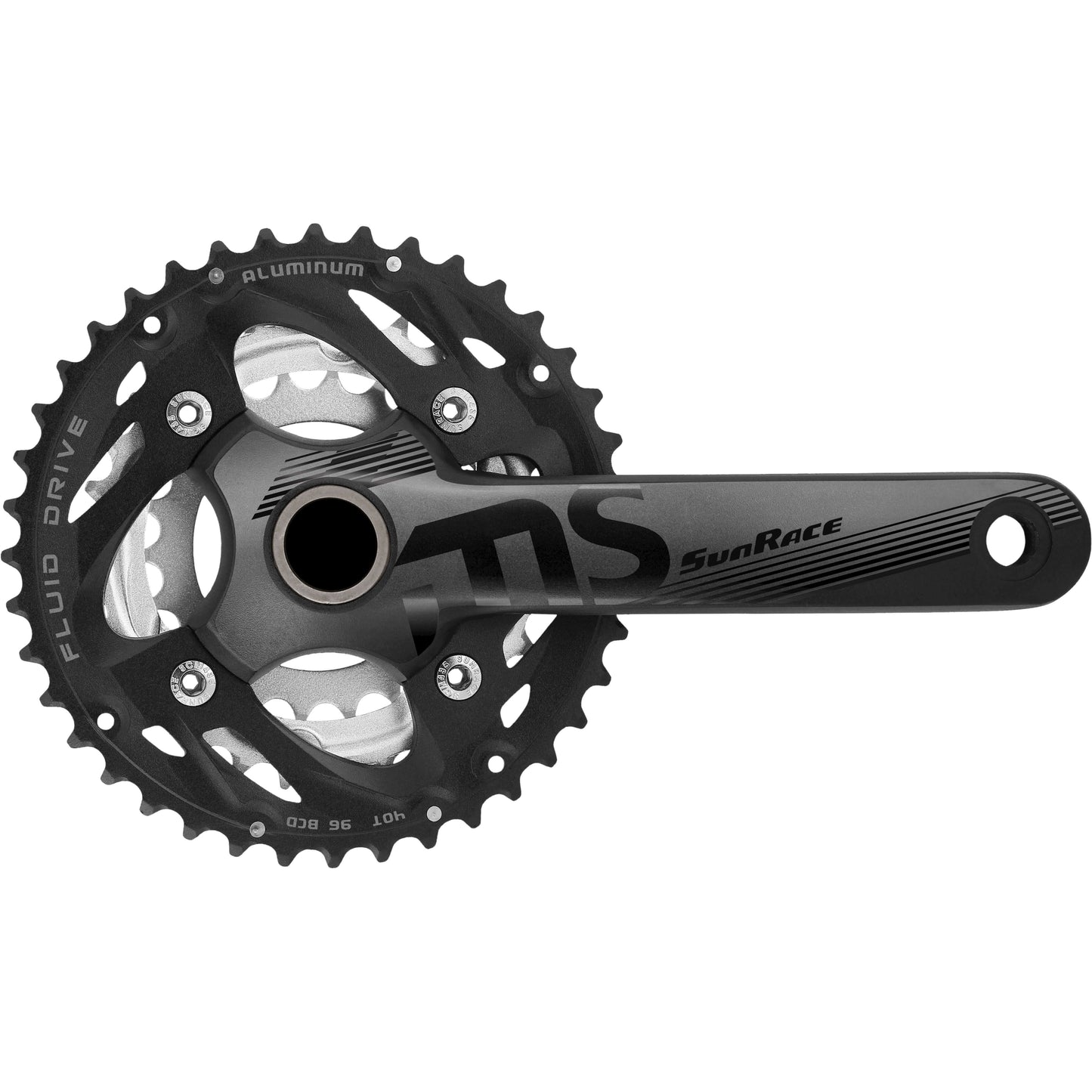 Sunrace Crankkel FCMS50 22-30-40 175 mm M CG+BB Set