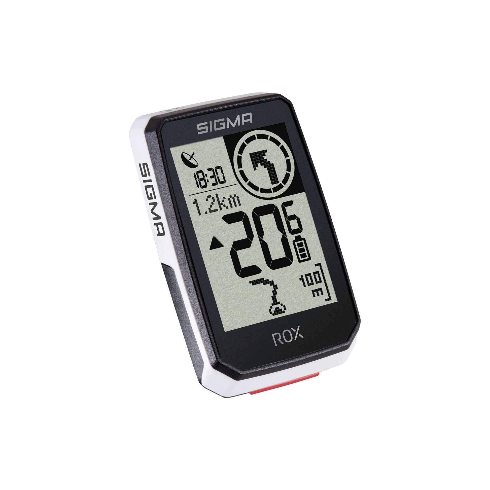 Sigma Fahrrad Computer Rox 2.0 Ausdauer weiß