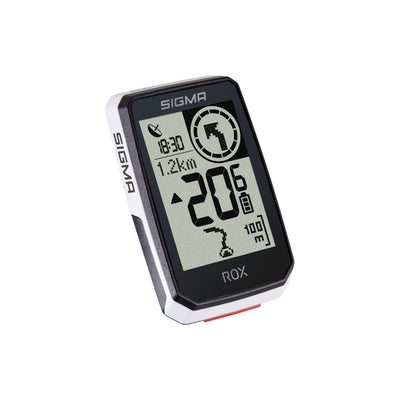 Sigma Fahrrad Computer Rox 2.0 Ausdauer weiß