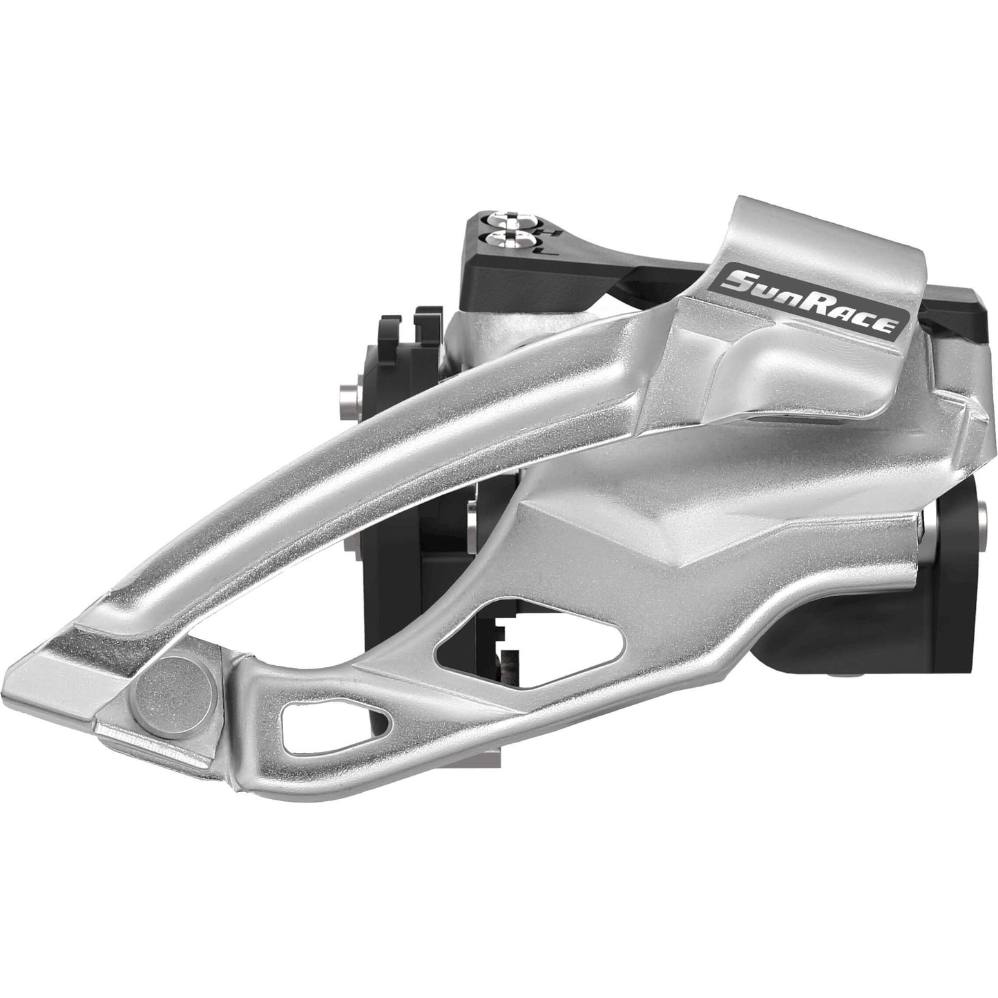 Umwerfer Sunrace Ms66 2X10 Dual Pull Silber