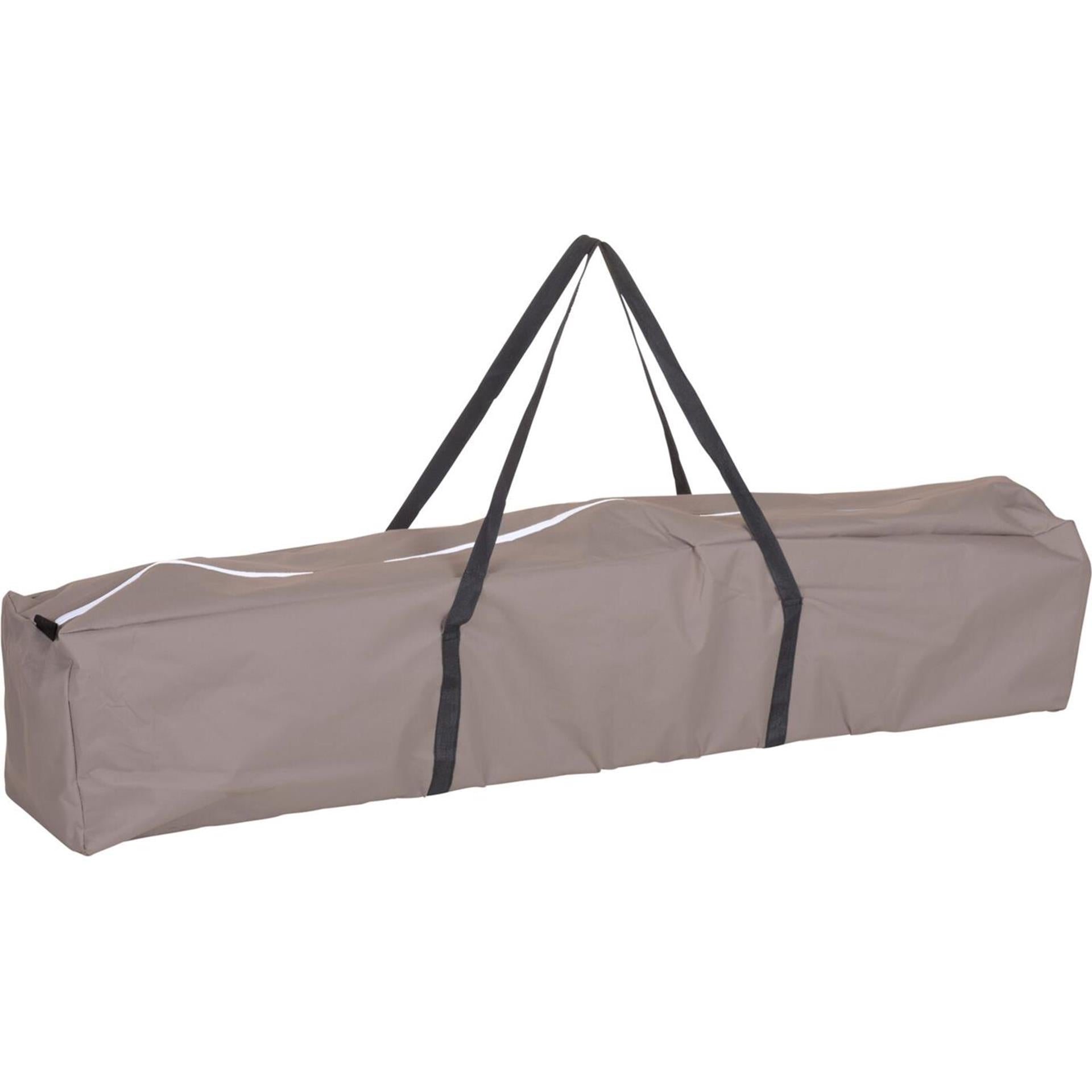 Partyzelt faltbar 300xh250cm taupe