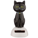Glück Schwarze Katzen Solarpal Figur - afbeelding 2