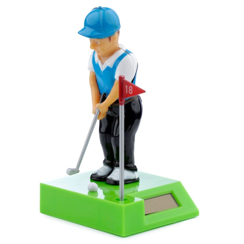 Golfer Solarpal Figur