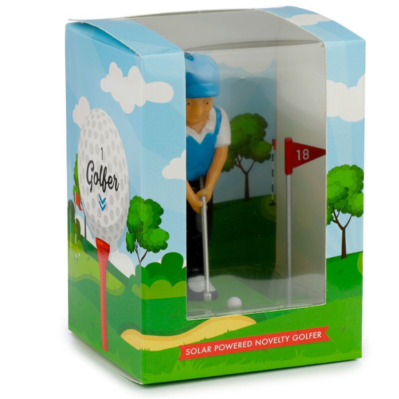 Golfer Solarpal Figur