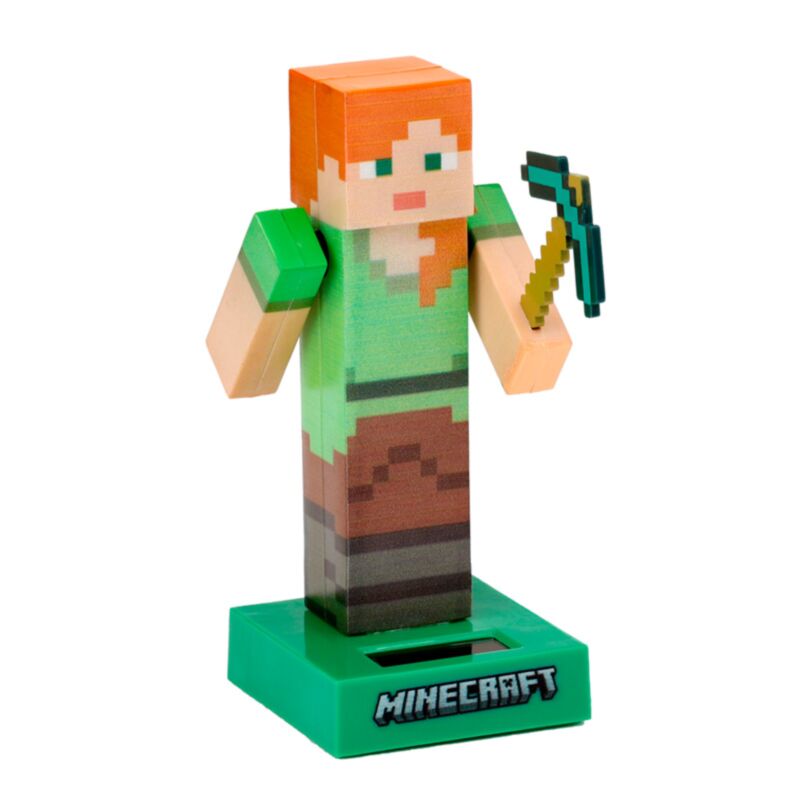 Minecraft Alex Solar Cell Solar Pal Poppetje