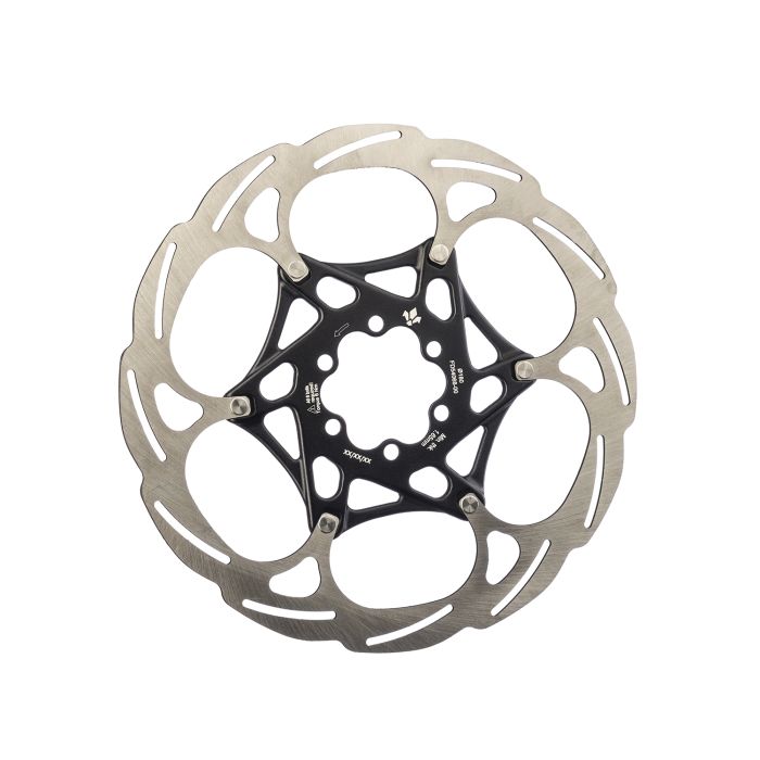 Formula-Scheibe 2-teilig - 6 Schrauben - ø180mm - schwarz