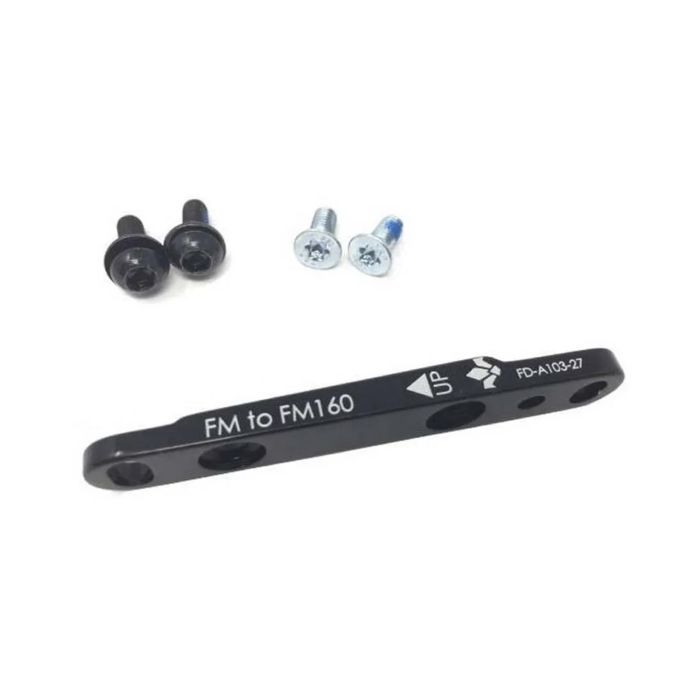 Formula-Adapter für flache Montage – ø140 mm auf ø160 mm – vorne