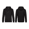 Überlegener Kapuzenpullover, Größe XXL, Schwarz