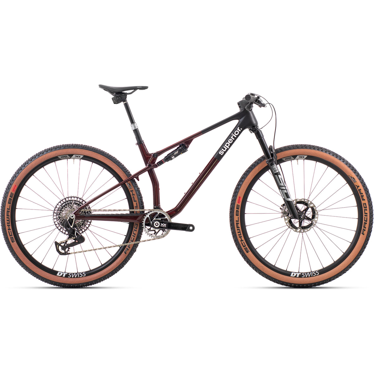 Superior MTB Fully XF 9,9 Team 29x21,0 (XL) GLS Red CRB. schwarz