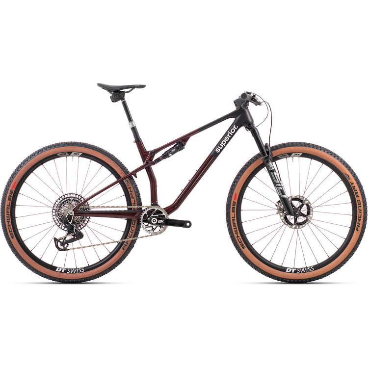 Superior MTB Fully XF 9,9 Team 29x21,0 (XL) GLS Red CRB. schwarz
