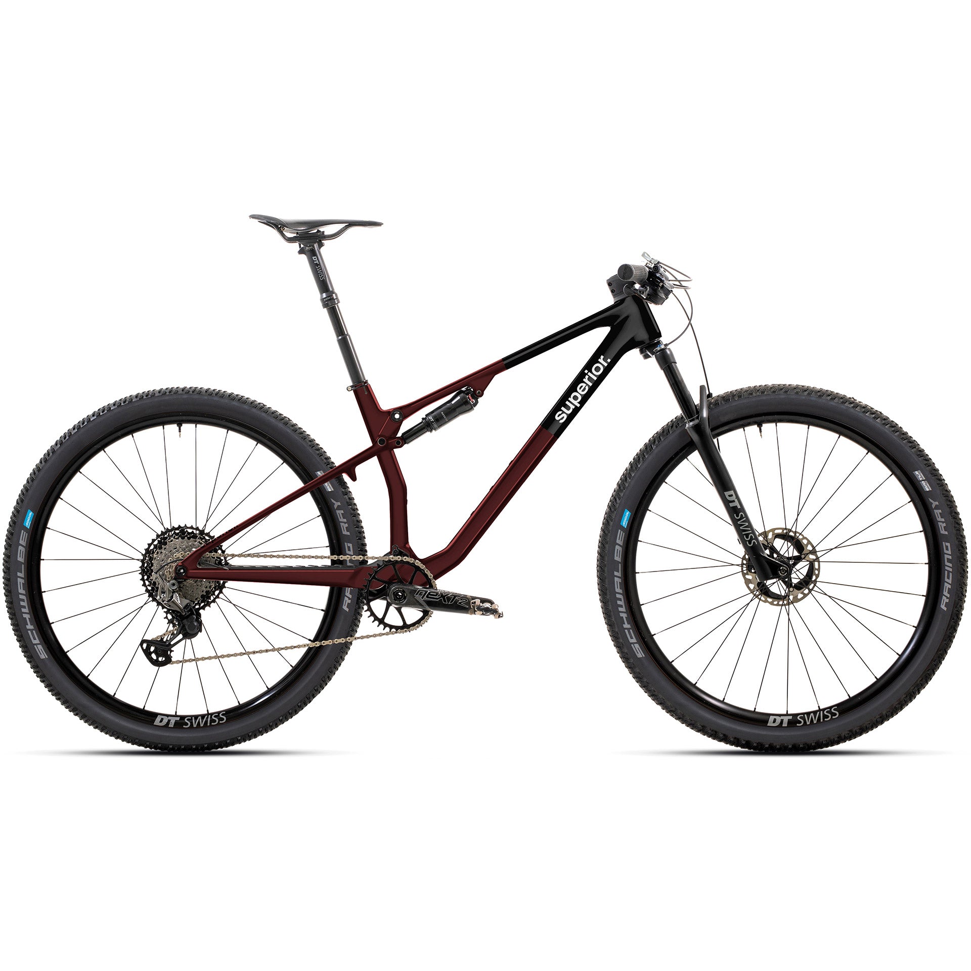 Superior MTB vollständig XF 9,5 Team 29x17,5 (m) GLS Red CRB. Schwarz