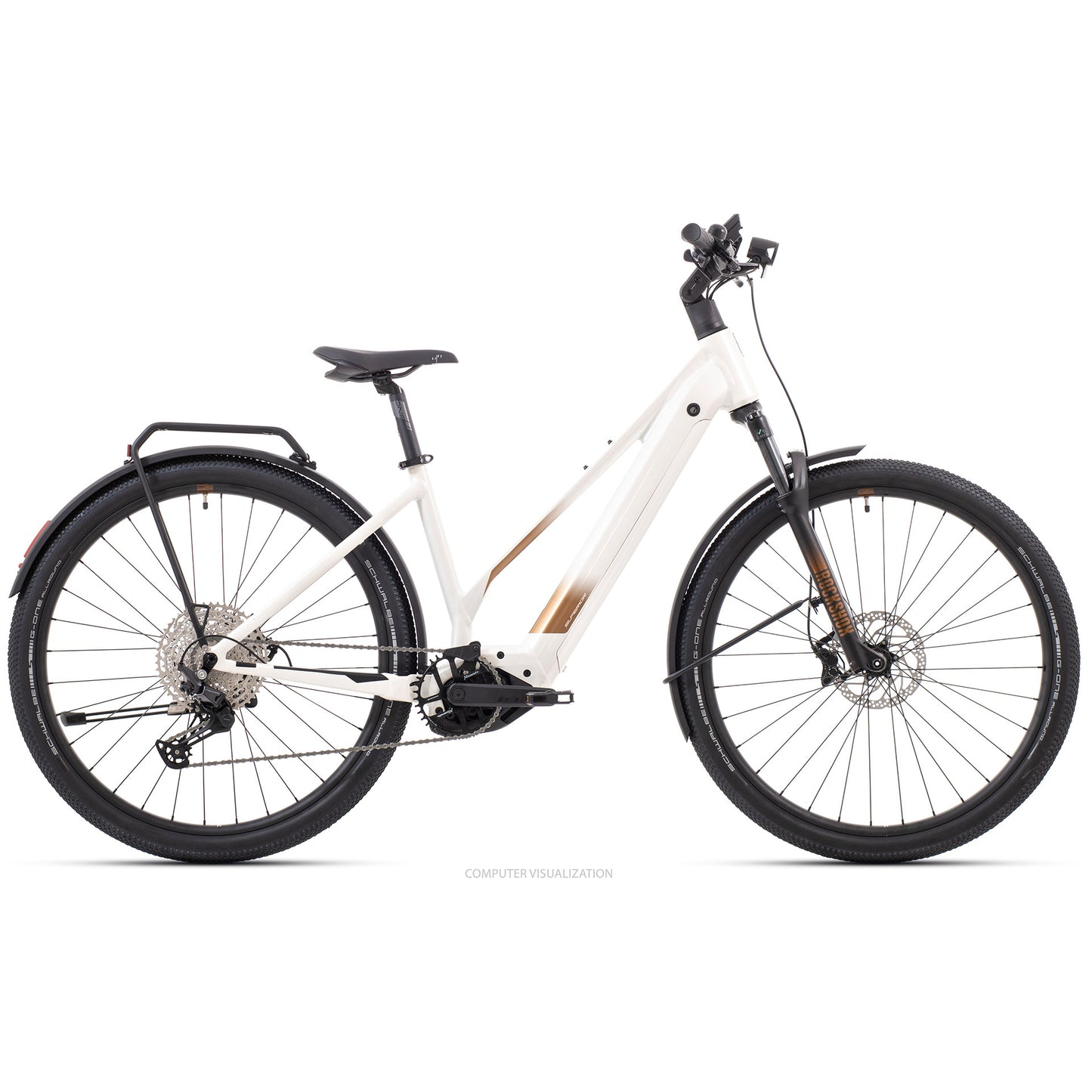 Superior e-tour exr 6090 bl 29x16,5 (s) glänzend weiß