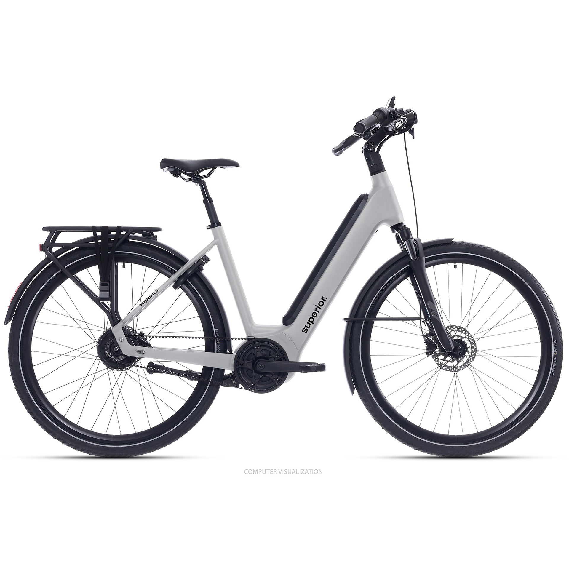 Superior E-Tour Eway 6,5 Mik 700cx50cm glänzend grau