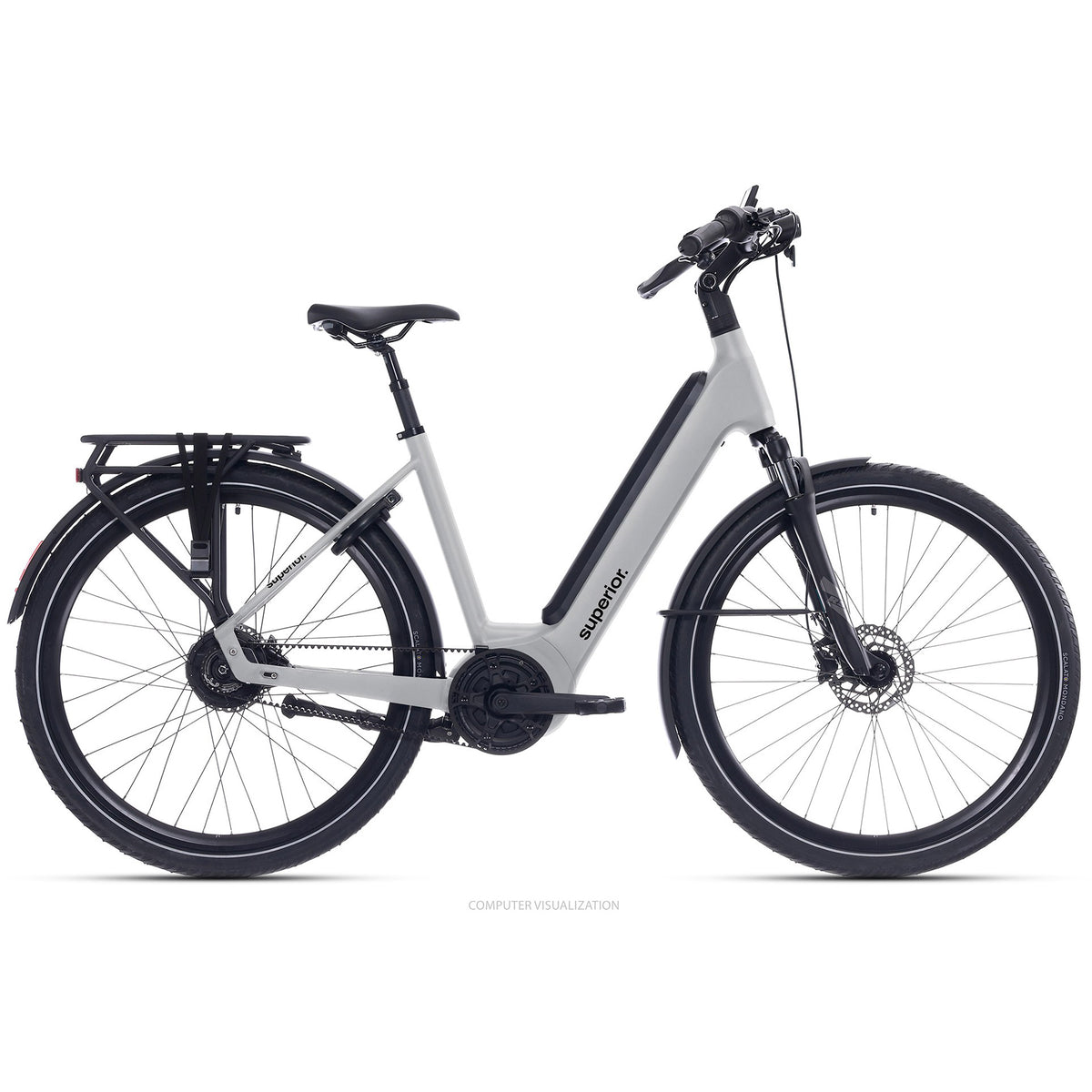 Superior e-tour eway 6,5 mik 700cx58cm glänzend grau